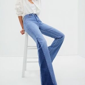 Gap 70's Flare High Rise Blue Women's Jeans